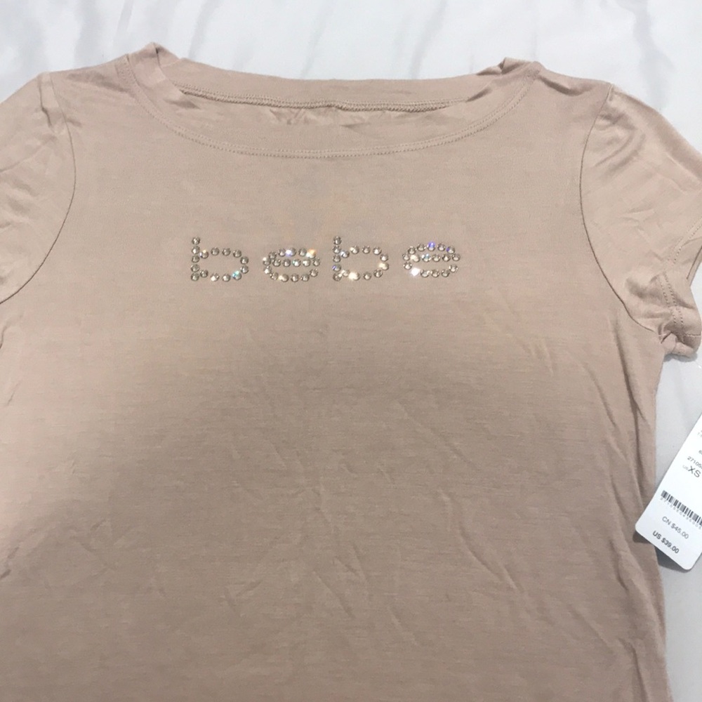 Bebe logo tee 💕